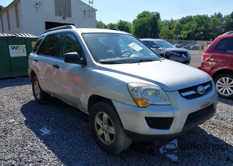 2009 Kia Sportage Lx V6 из США, поврежденный, VIN KNDJE723897585680